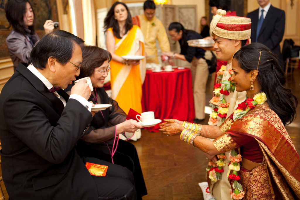 Meridian House Washington DC wedding Chinese tea ceremony